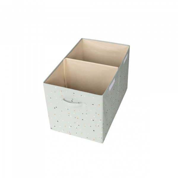 Coffre à jouets terrazzo vert 3 sprouts