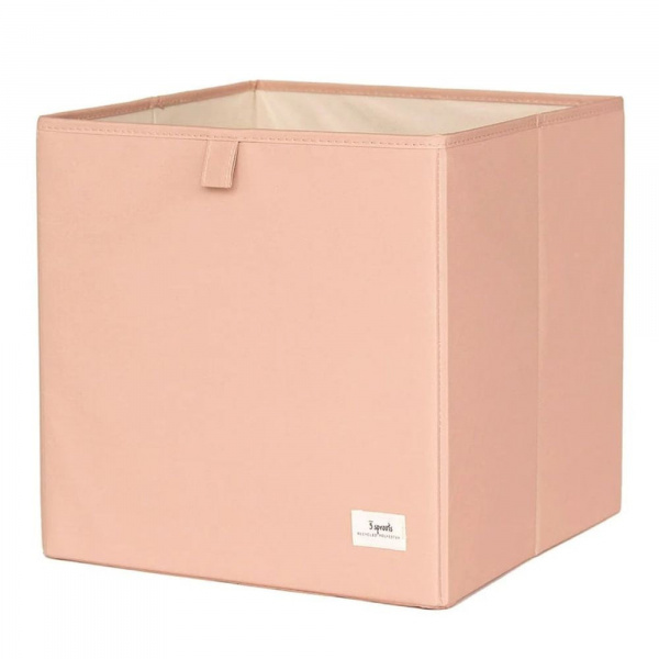Cube de rangement uni argile 33 x 33 cm 3 sprouts