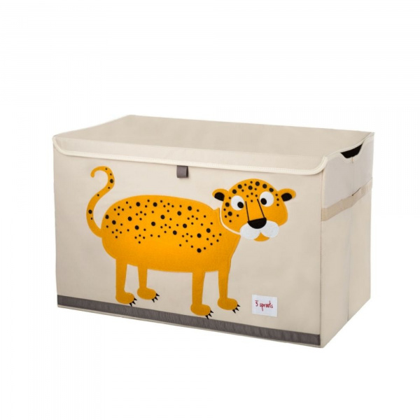 Coffre à jouets léopard 3 sprouts