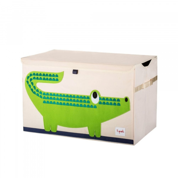 Coffre à jouets crocodile 3 sprouts