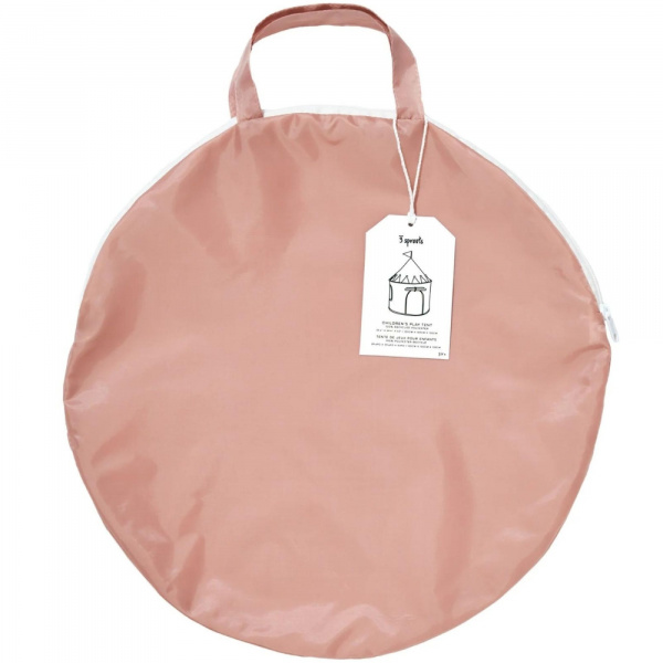 Tente en tissu enfant rose 3 sprouts