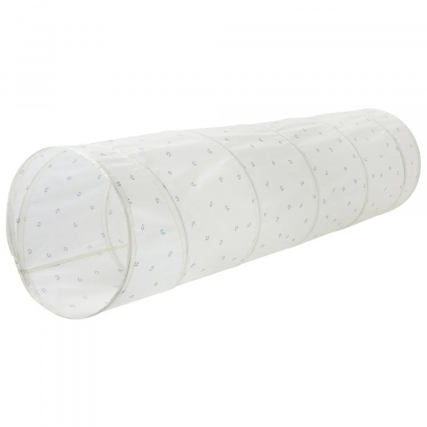 Tunnel de jeu en tissu recyclé myrtilles ivoire 3 sprouts