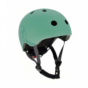 Casque pour enfant taille s vert forêt Scoot and ride
