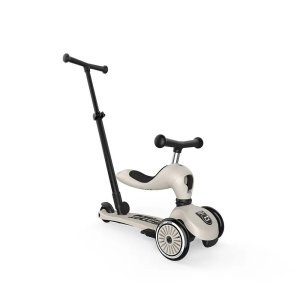 Porteur trottinette évolutif 2 en 1 highwaykick 1 push and go ash Scoot and ride