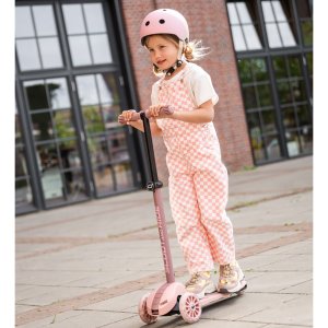 Trottinette enfant 3 roues highwaykick 3 s led rose Scoot and ride