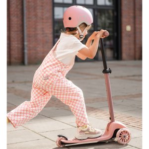 Trottinette enfant 3 roues highwaykick 3 s led rose Scoot and ride