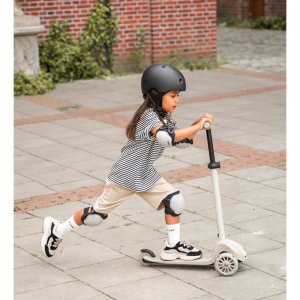 Trottinette enfant 3 roues highwaykick 3 s led ash Scoot and ride