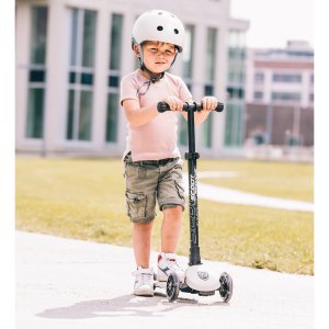 Trottinette enfant 3 roues highwaykick 3 led ash Scoot and ride