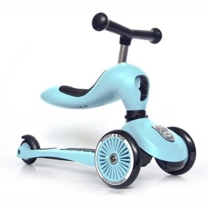Porteur trottinette évolutif 2 en 1 highwaykick 1 blueberry Scoot and ride