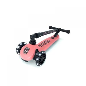 Trottinette enfant 3 roues highwaykick 3 led pêche Scoot and ride