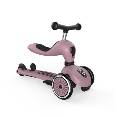 Porteur évolutif en trottinette highwaykick 1 push&go wildberry