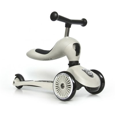 Porteur 2 en 1 évolutif en trottinette highwaykick 1 beige