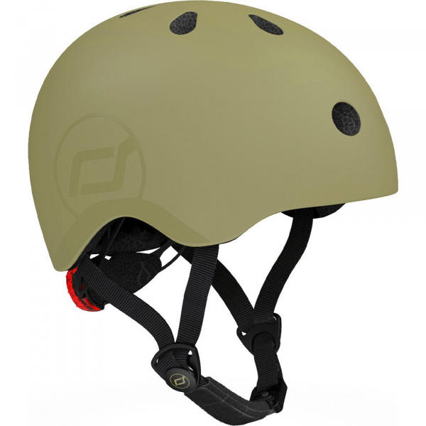Casque pour enfant taille s olive Scoot and ride