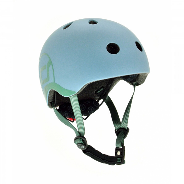 Casque de protection pour porteur highwaykick 1 bleu acier ( taille xxs-s) Scoot and ride