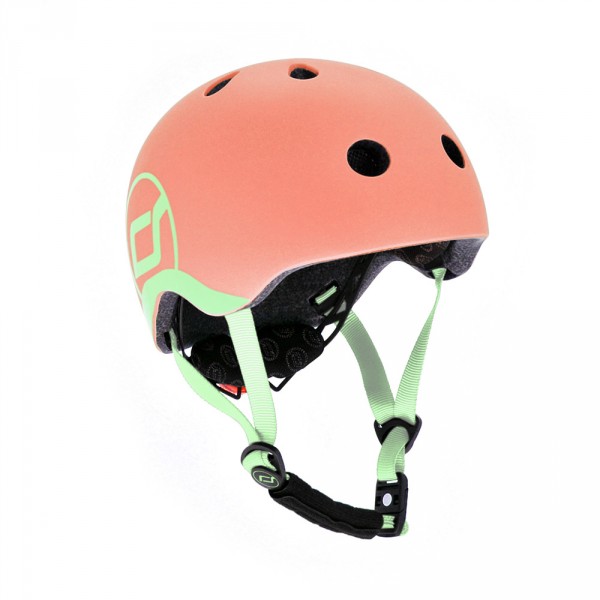 Casque de protection pour porteur highwaykick 1 rose ( taille xxs-s) Scoot and ride