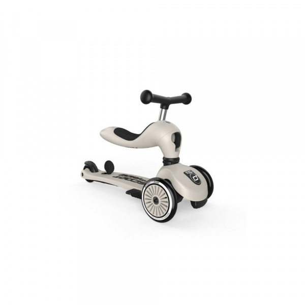 Porteur 2 en 1 évolutif en trottinette highwaykick 1 rose Scoot and ride