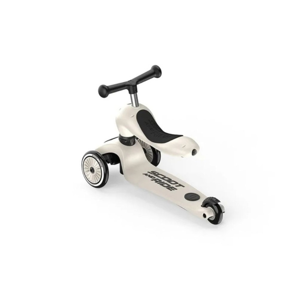 Porteur trottinette évolutif 2 en 1 highwaykick 1 push and go ash Scoot and ride