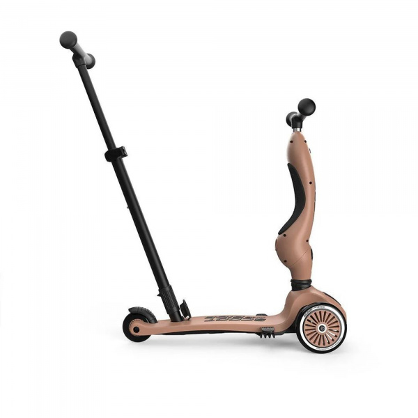 Porteur 2 en 1 évolutif en trottinette highwaykick 1 rose Scoot and ride