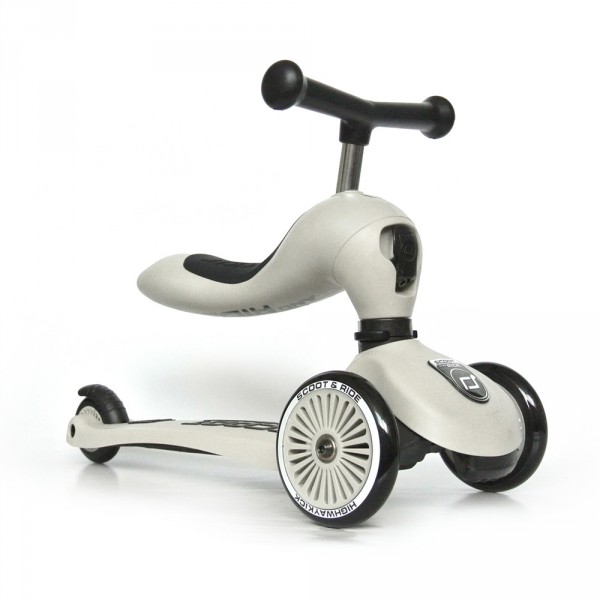 Porteur 2 en 1 évolutif en trottinette highwaykick 1 rose Scoot and ride