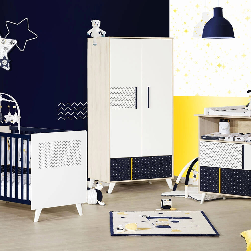 Chambre Bebe Duo Lit 60x1 Commode Hello De Sauthon Meubles Sur Allobebe
