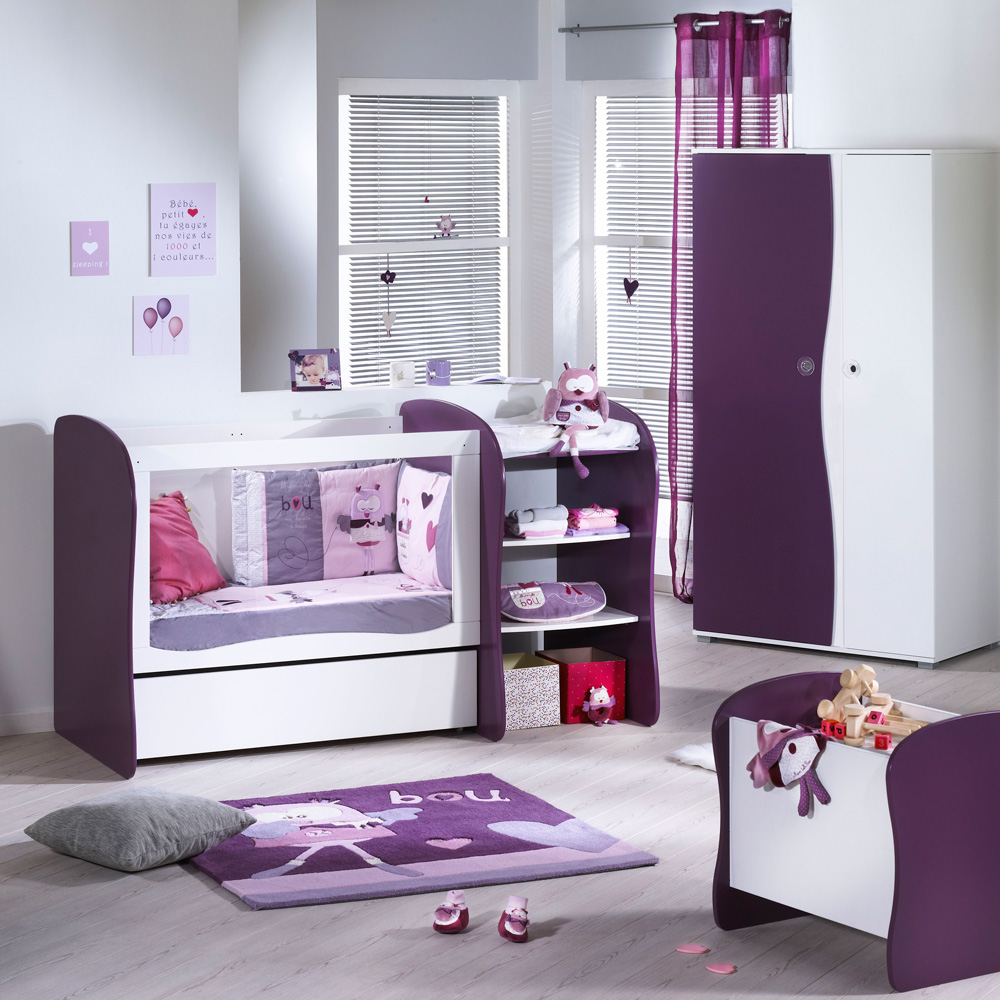 Chambre moderne grise et mauve: les plus belles chambres de ...