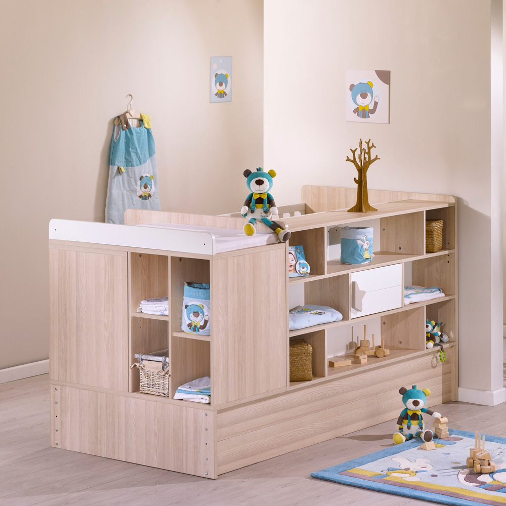 Lit chambre transformable 70x140cm norway de Sauthon