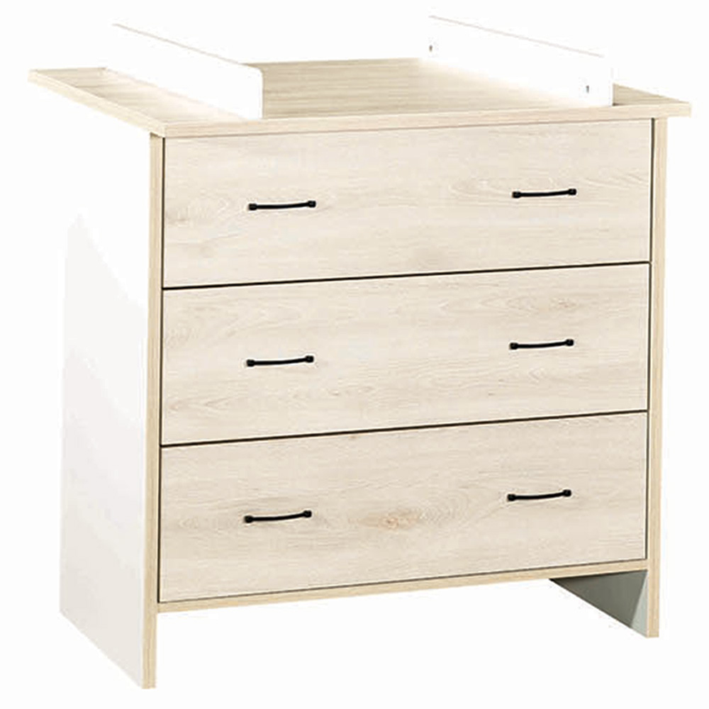 Commode Bebe Vintage 3 Tiroirs Hetre Cendre De Sauthon Meubles Sur Allobebe