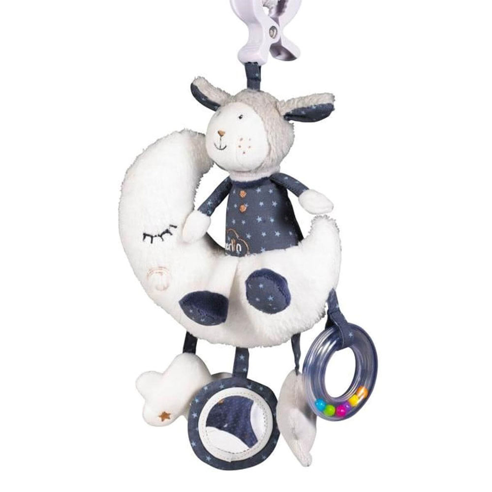 Jouet de voyage bébé merlin de Sauthon baby deco sur allobébé