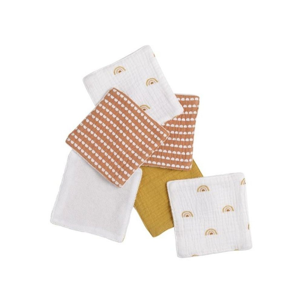 Trousse de toilette bébé avec carrés éponge sunlight de Sauthon baby deco  sur allobébé