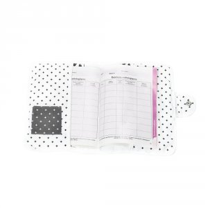 Protège carnet de santé panda chao chao Sauthon baby deco