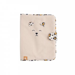 Protège carnet de santé léopard rose Sauthon baby deco