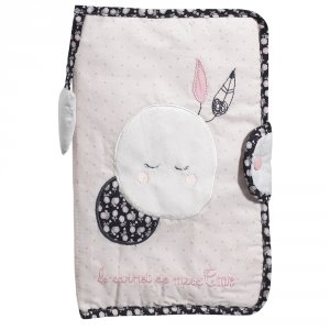Protège carnet de santé miss fleur de lune