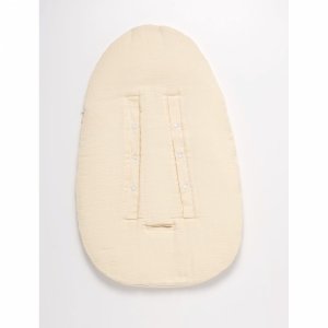 Nid d'ange nomade 0-3 mois uni vanilla Sauthon baby deco