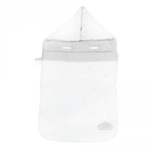 Nid d'ange nomade 80cm lily grey Sauthon baby deco