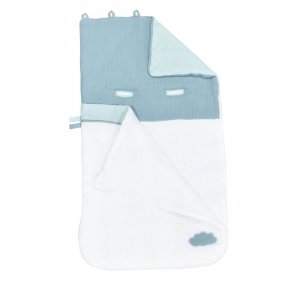 Nid d'ange nomade 80cm lily mint Sauthon baby deco