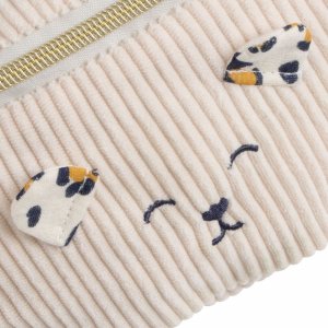 Sac banane léopard rose Sauthon baby deco