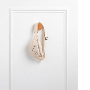 Sac banane léopard rose Sauthon baby deco