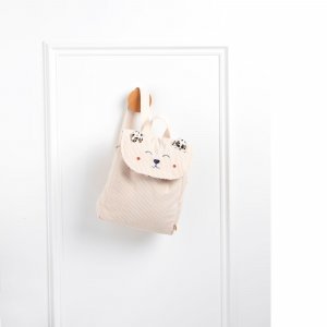 Sac à dos léopard rose Sauthon baby deco