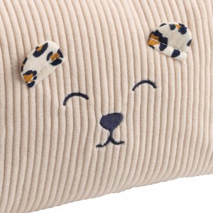 Trousse de toilette léopard velours Sauthon baby deco