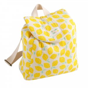 Sac à dos citron Sauthon baby deco