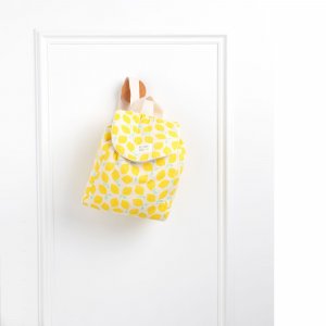 Sac à dos citron Sauthon baby deco