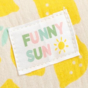 Sac polochon citron Sauthon baby deco