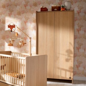 Armoire 2 portes cannelle Sauthon meubles