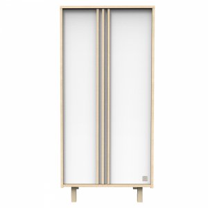 Armoire 2 portes nature Sauthon meubles