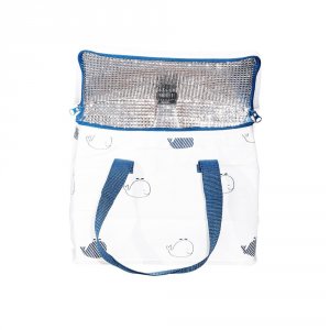 Sac isotherme bébé blue baleine Sauthon baby deco