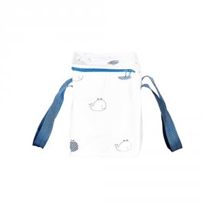 Sac isotherme bébé blue baleine Sauthon baby deco