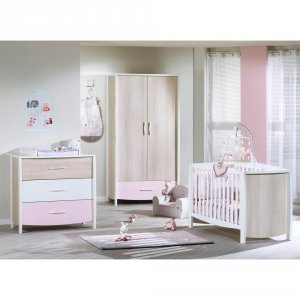 Lot de 2 bavoirs lilibelle Sauthon baby deco