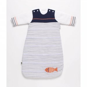 Gigoteuse hiver 0-6 mois avec manches baby sailor Sauthon baby deco