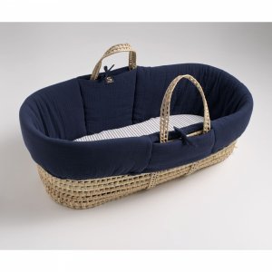 Couffin bébé avec habillage baby sailor Sauthon baby deco