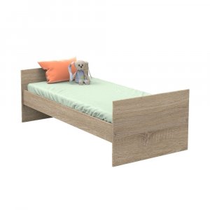 Lit évolutif bébé combiné 60x120 cm en 90x190 cm + tiroir de lit nova rose canyon Sauthon meubles